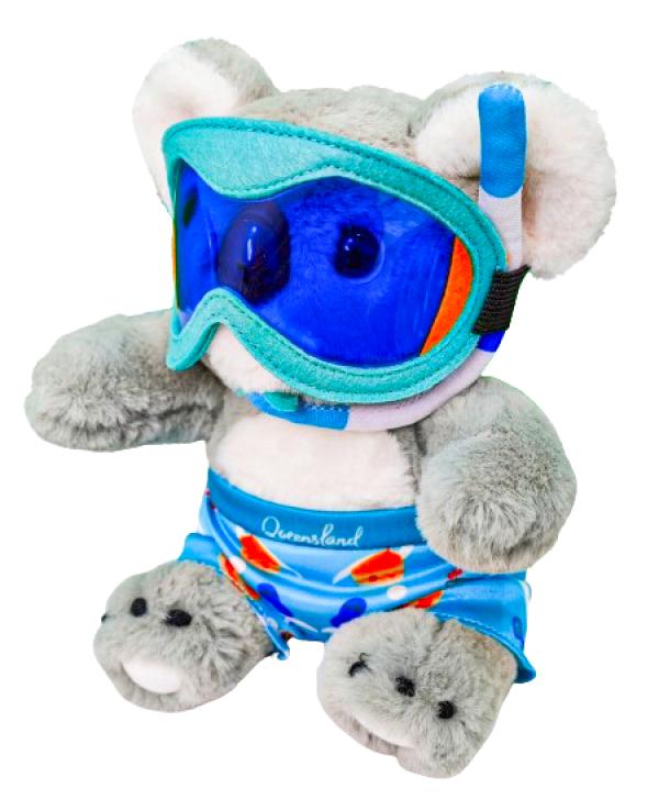 昆士兰潜水考拉毛绒公仔